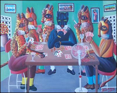 Poker Night by Fritz Merise