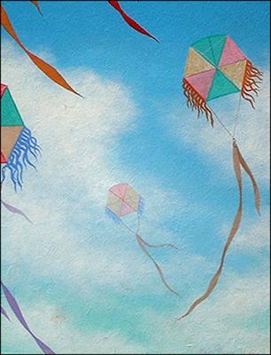 Kites in the Clouds by Jean Pierre Theard