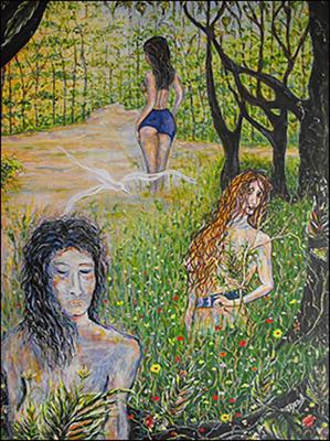 Women in the Forest 2 by Isidoro  Tejeda