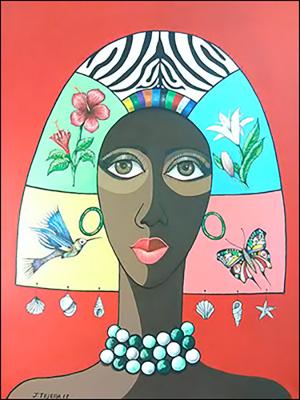 Woman Tropical 2 by Jorge Tejeda