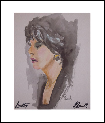 Betty - giclee by Patricia Brintle