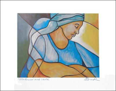 Madonna and Child - giclee by Patricia Brintle