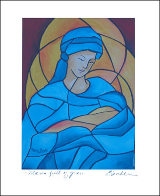 Madonna Full of Grace - giclee by Patricia Brintle